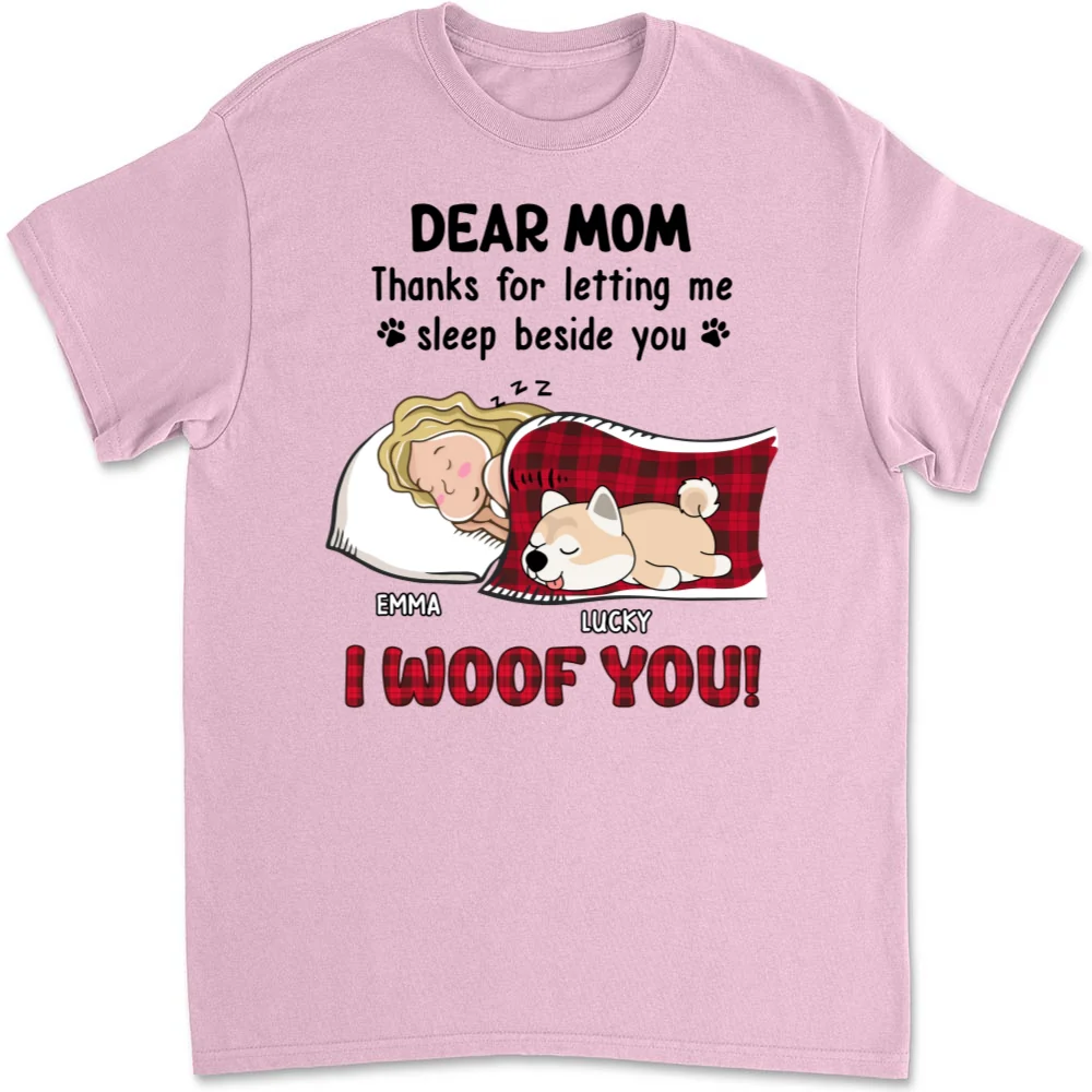 Sleep With You - Personalized Custom Unisex T-Shirt - Image 6