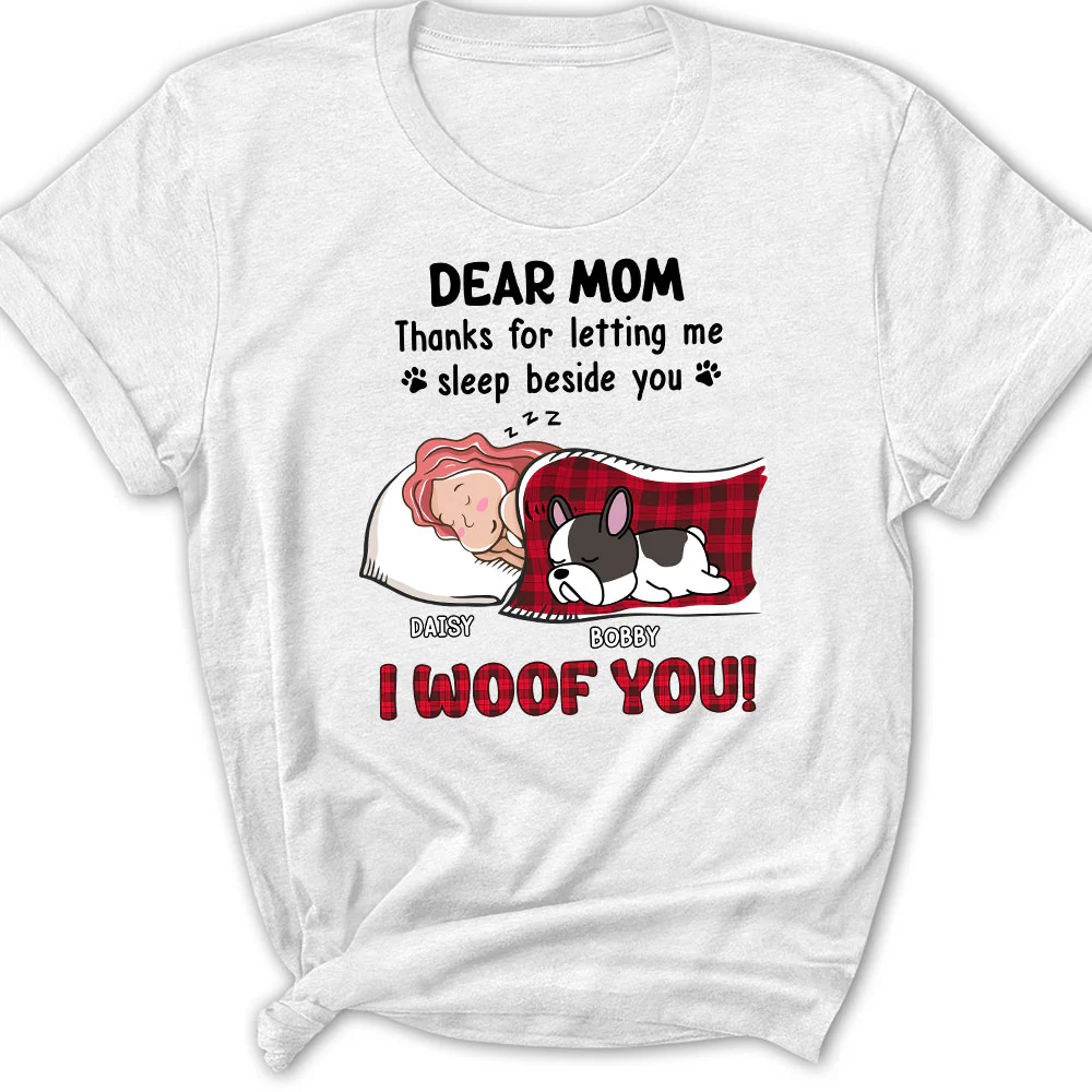 Sleep With You - Personalized Custom Women's T-Shirt
