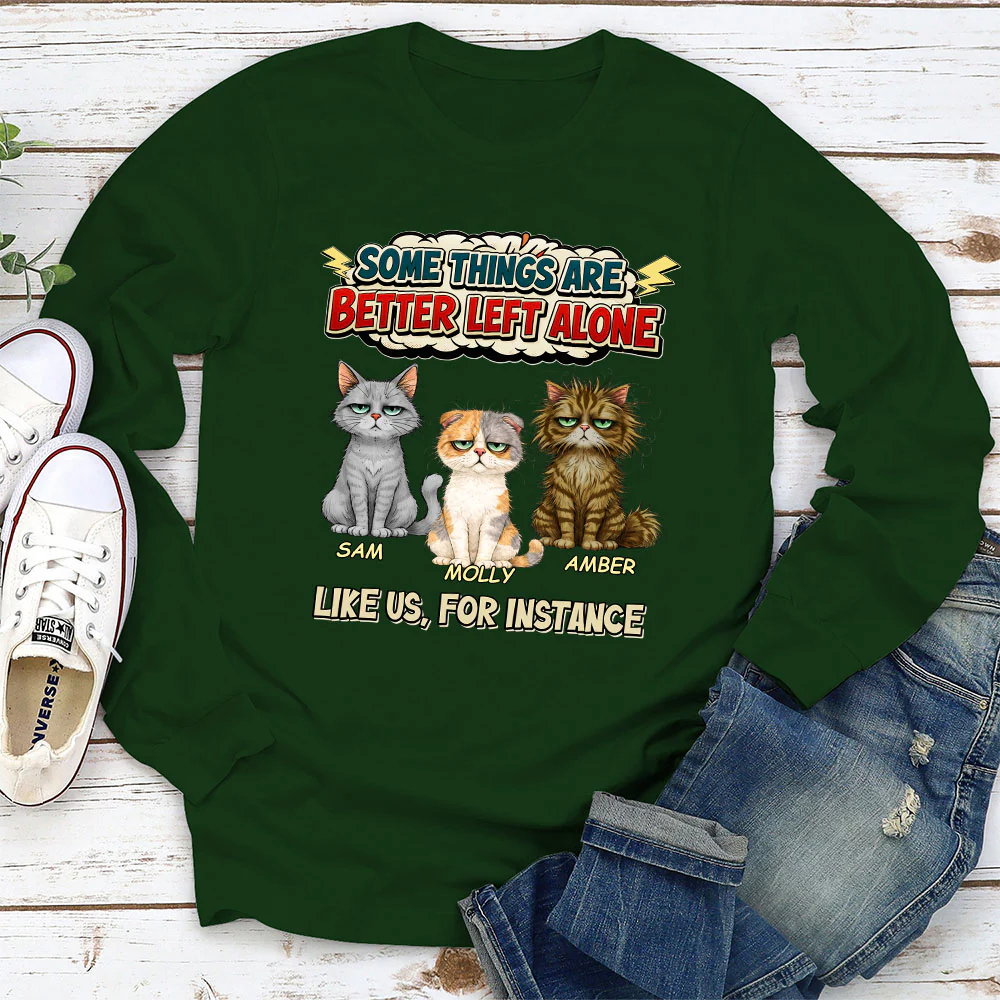 Some Things Are Better - Personalized Custom Long Sleeve T-shirt - Image 2