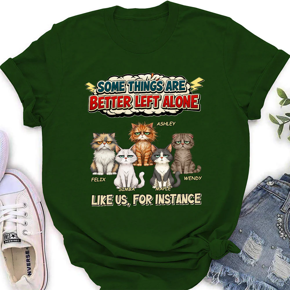Some Things Are Better - Personalized Custom Women's T-shirt - Image 4