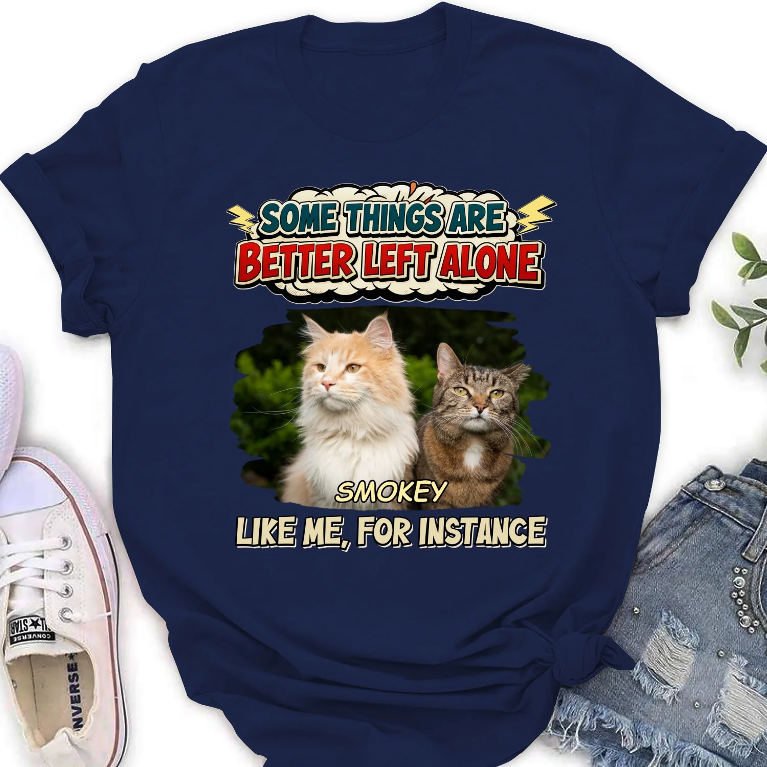 Some Things Are Better Photo - Personalized Custom Women's T-shirt - Image 7