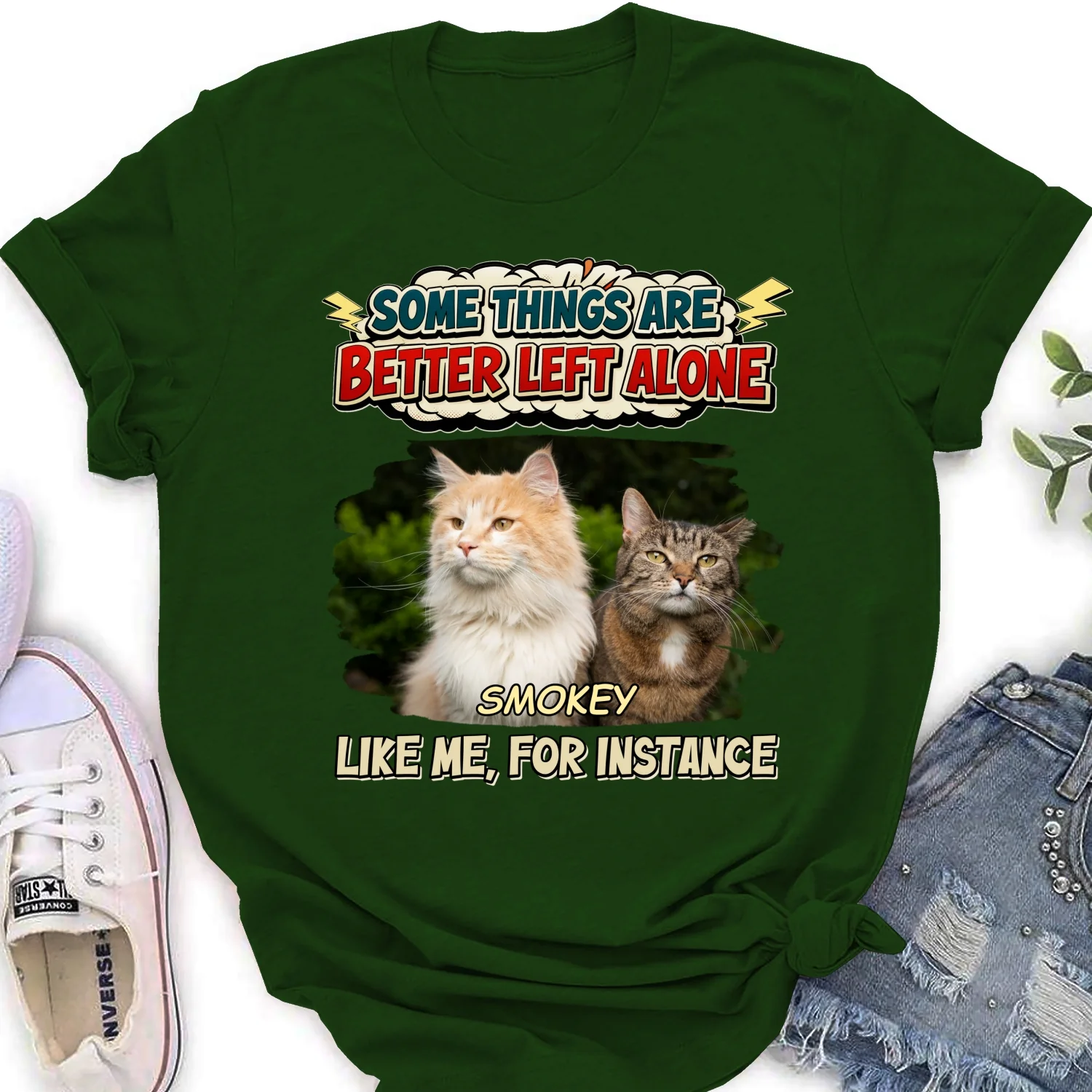 Some Things Are Better Photo - Personalized Custom Women's T-shirt - Image 8