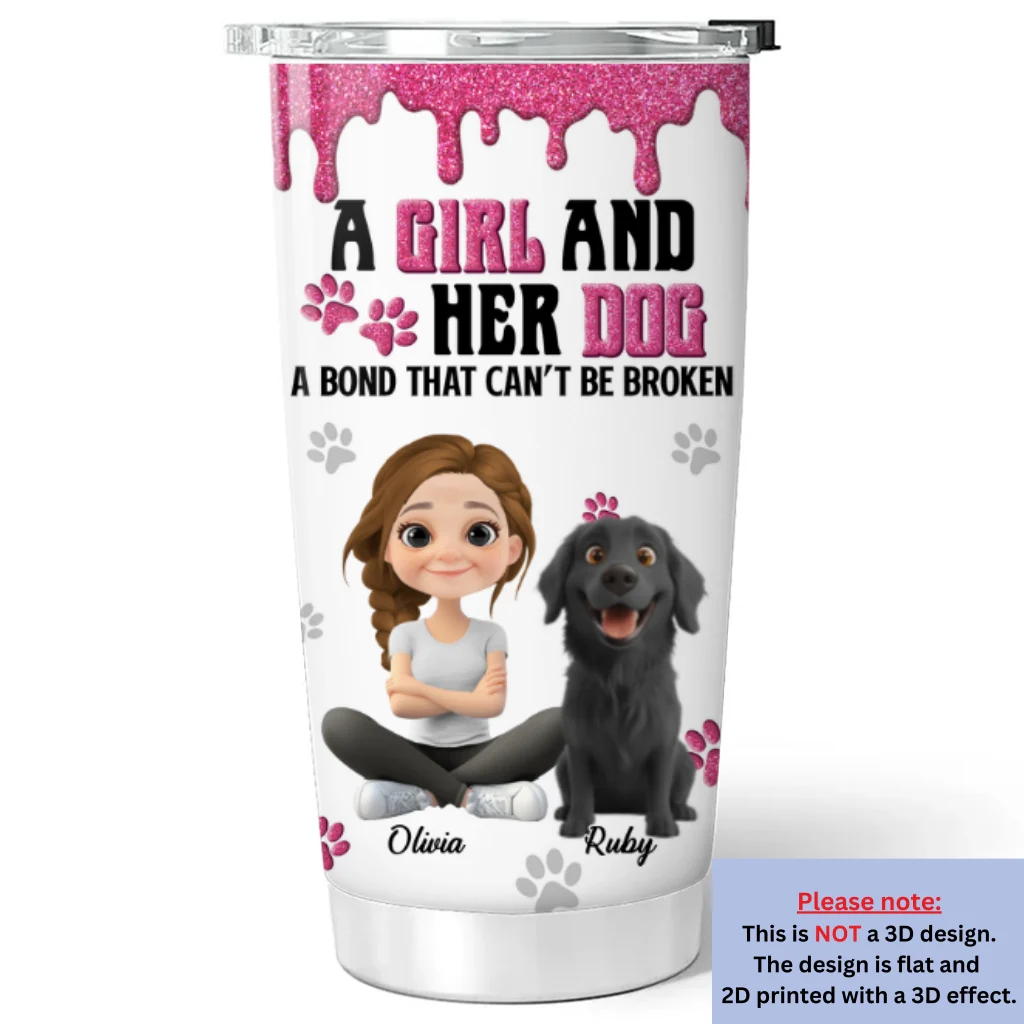 Sparkle And Cheer - Personalized Custom 3D Effect Tumbler - Image 7