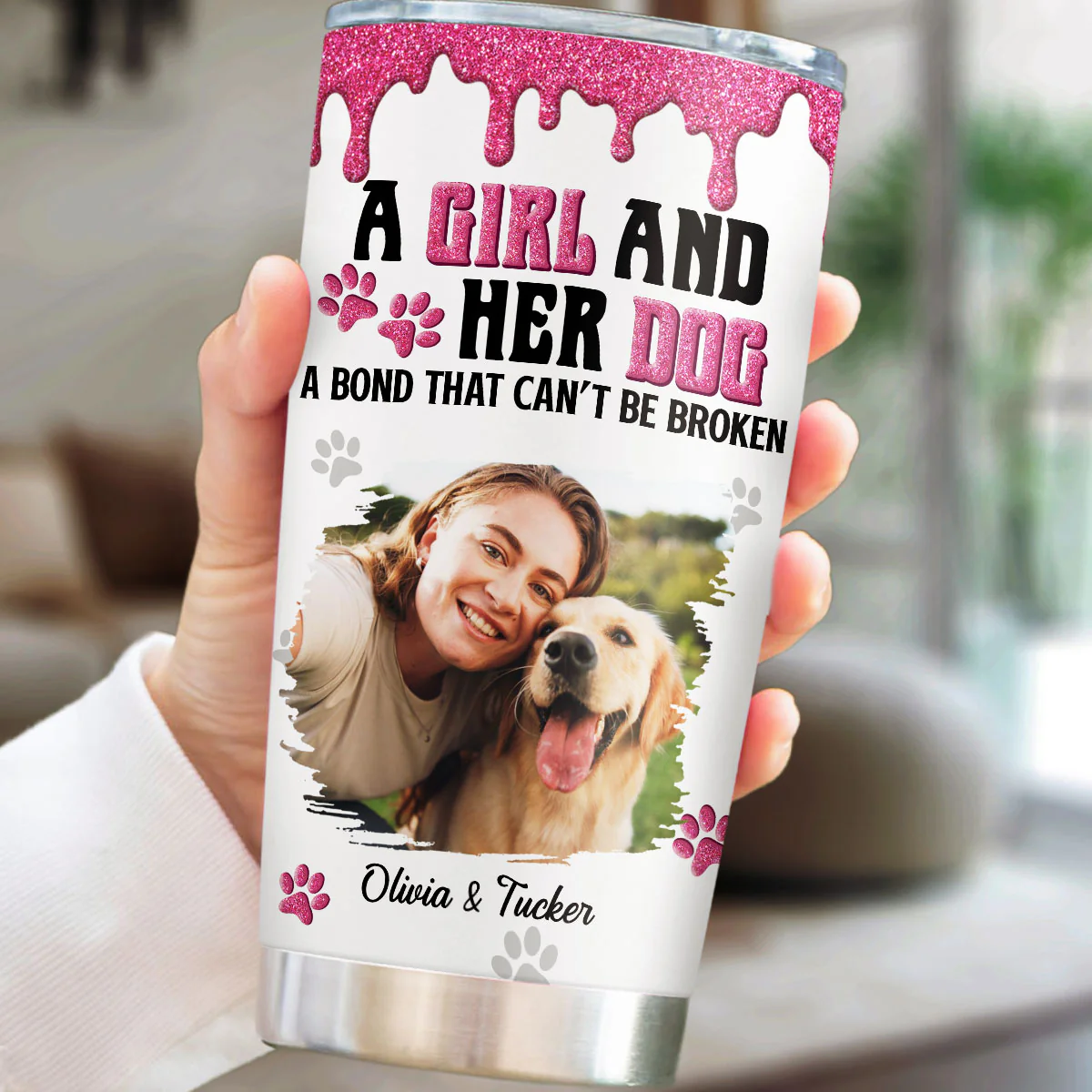 Sparkle And Cheer Photo - Personalized Custom 3D Effect Tumbler