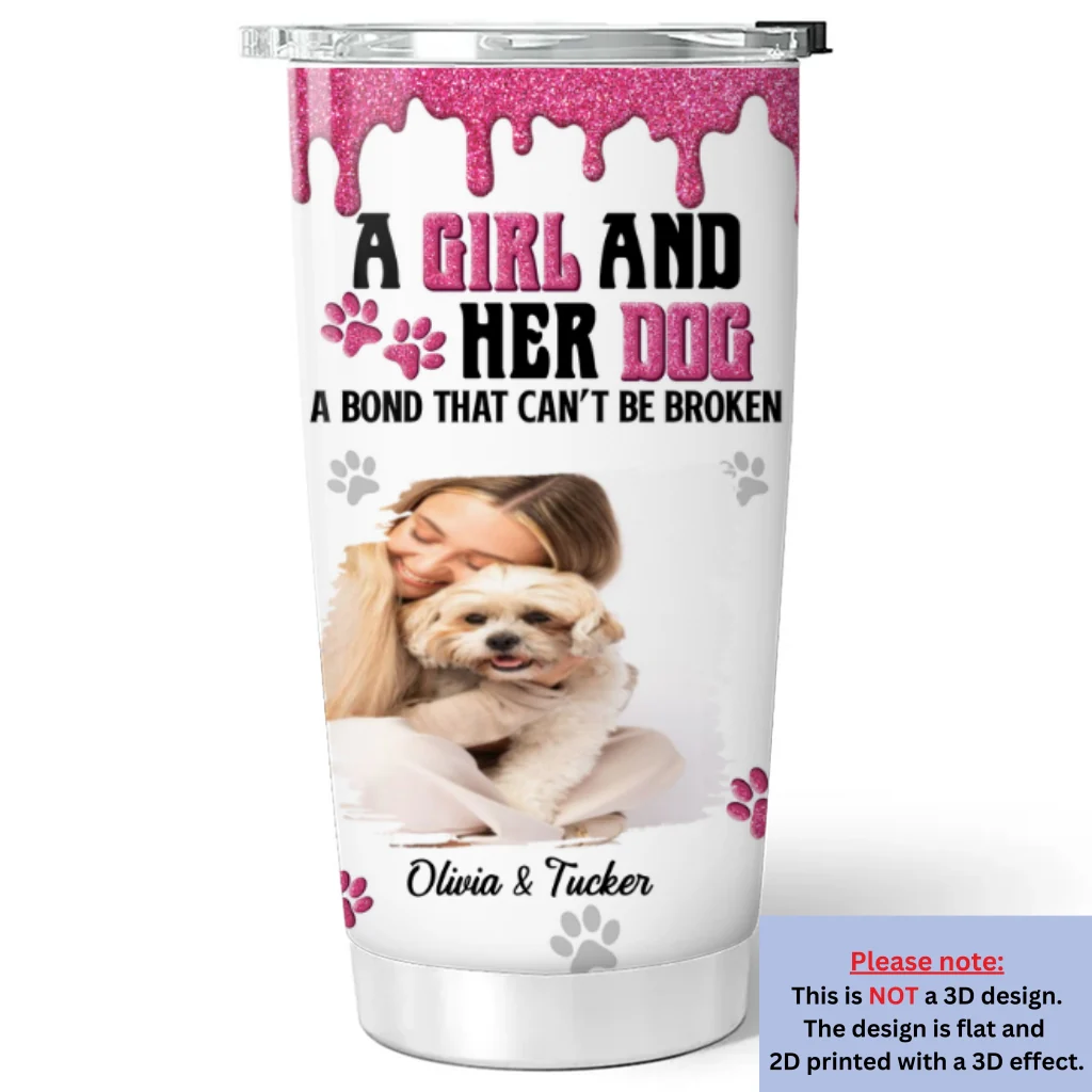 Sparkle And Cheer Photo - Personalized Custom 3D Effect Tumbler - Image 2