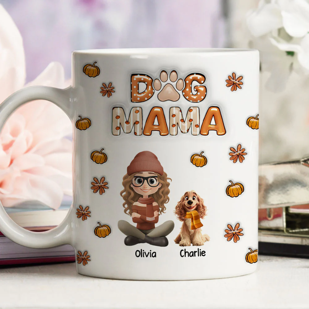 Spicy Cinnamon - Personalized Custom 3D Inflated Effect Mug - Image 2