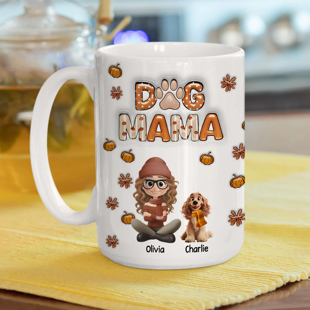 Spicy Cinnamon - Personalized Custom 3D Inflated Effect Mug - Image 3