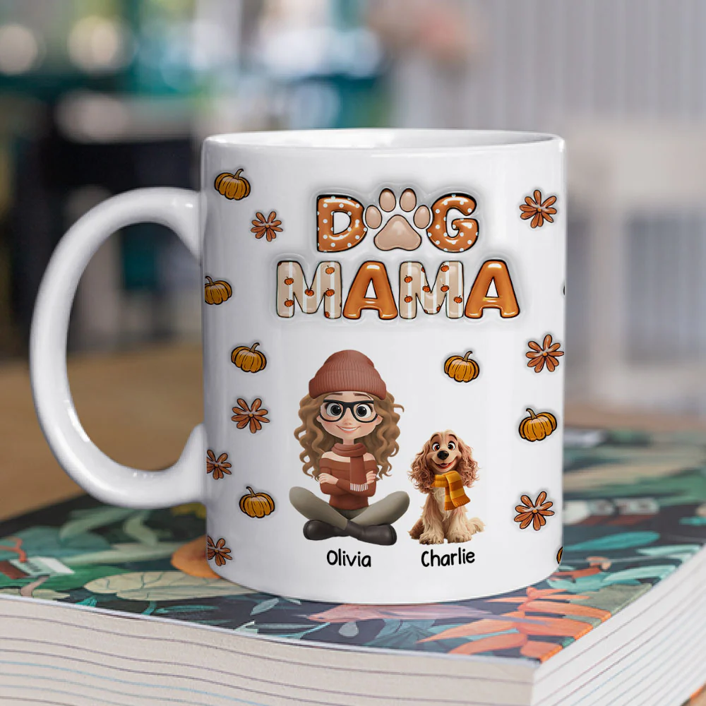 Spicy Cinnamon - Personalized Custom 3D Inflated Effect Mug - Image 4