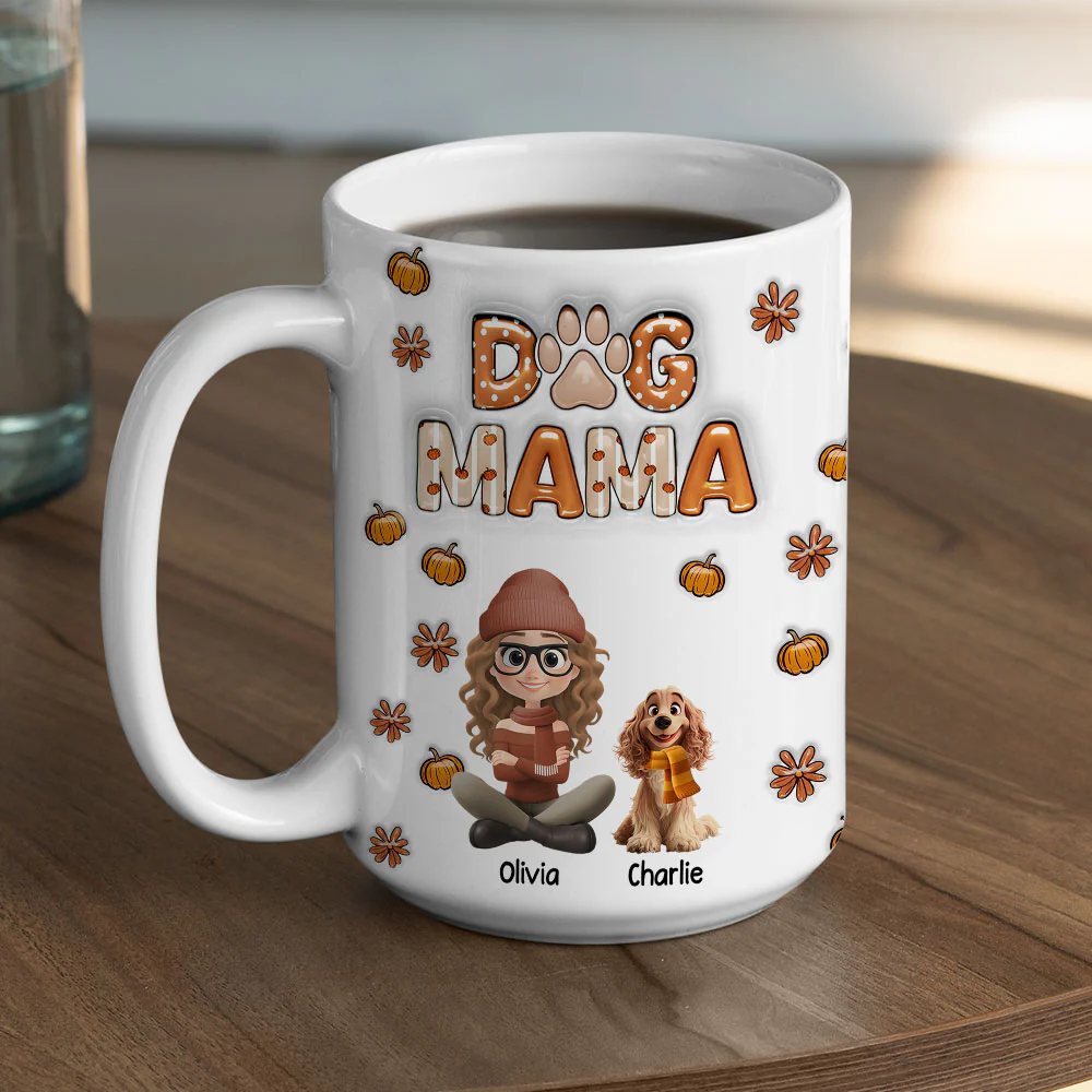 Spicy Cinnamon - Personalized Custom 3D Inflated Effect Mug - Image 5