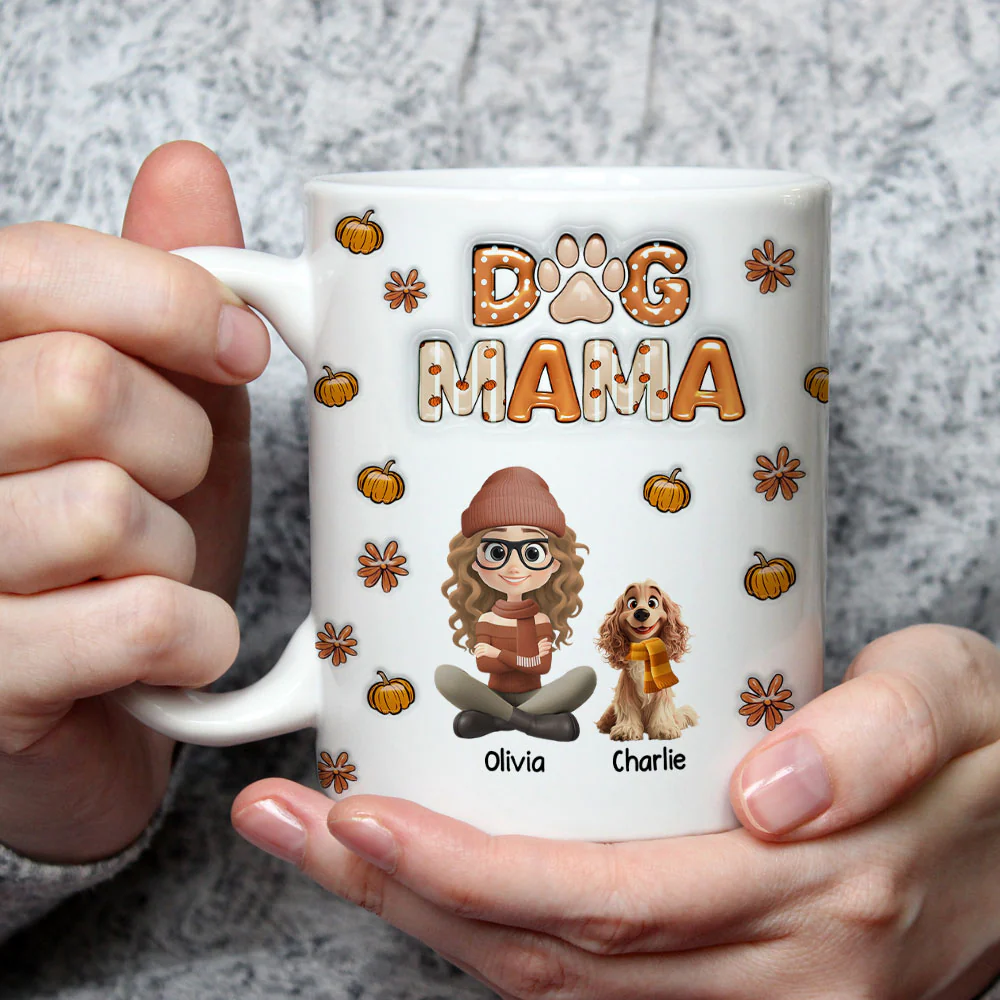 Spicy Cinnamon - Personalized Custom 3D Inflated Effect Mug - Image 6