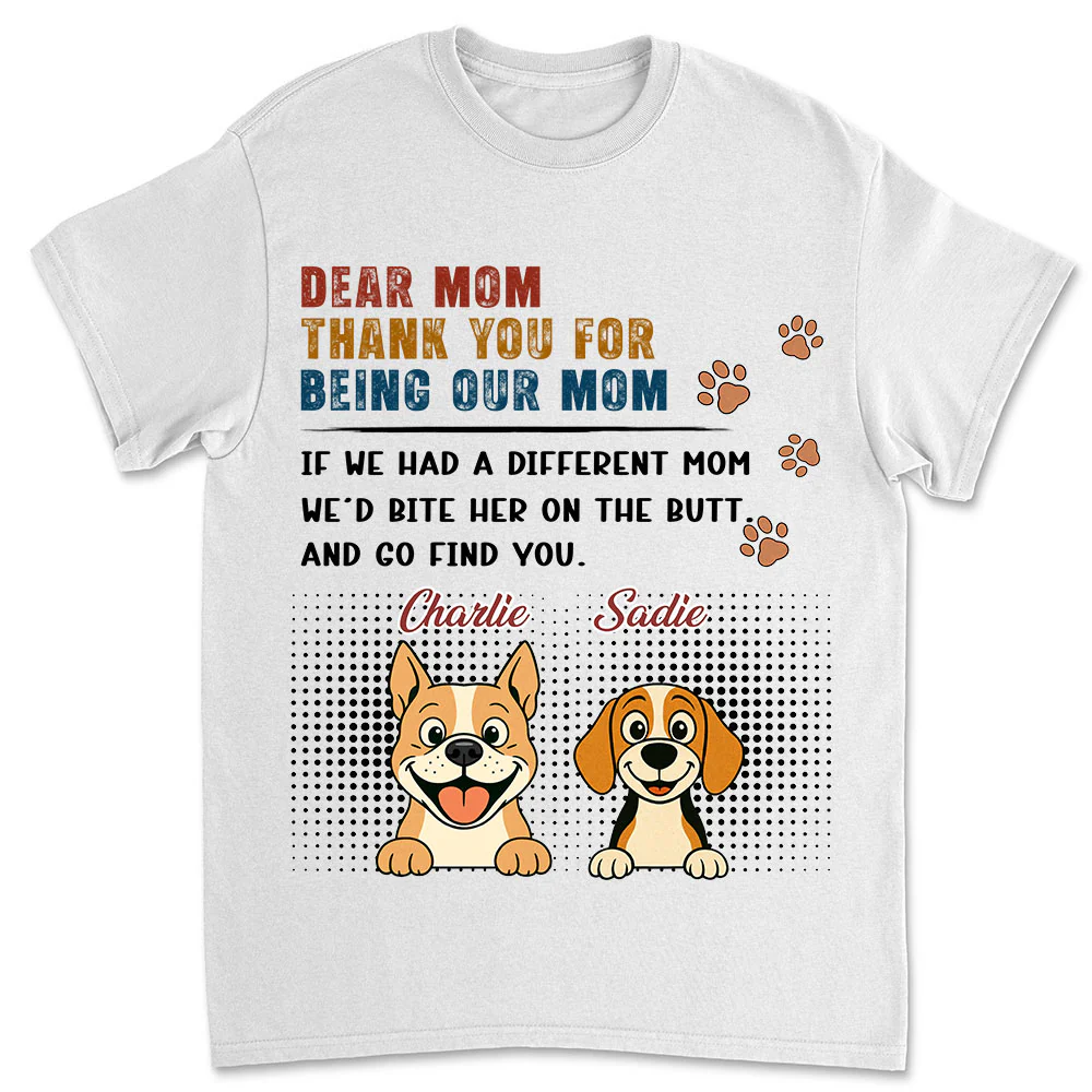 Spoiled Dog Mom Life - Personalized Custom Unisex T-Shirt