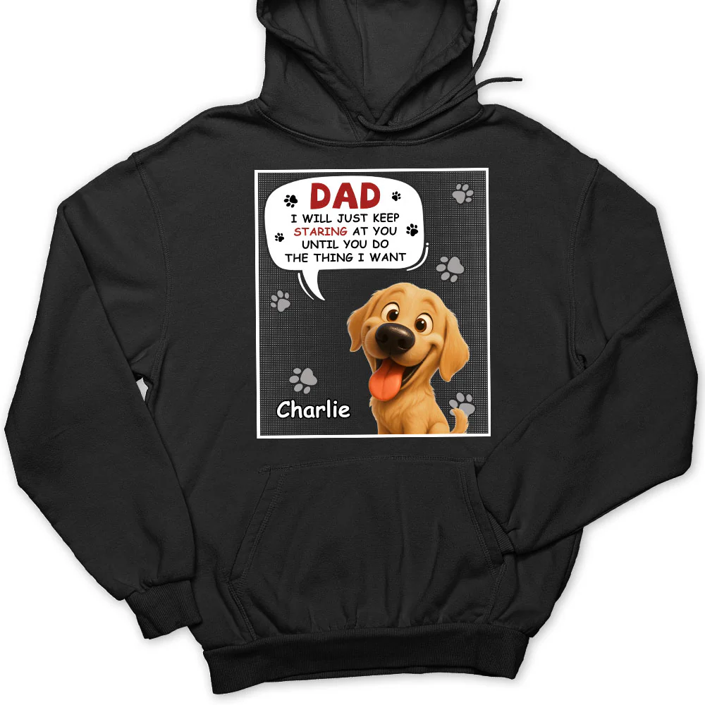Staring At You Cartoon - Personalized Custom Hoodie