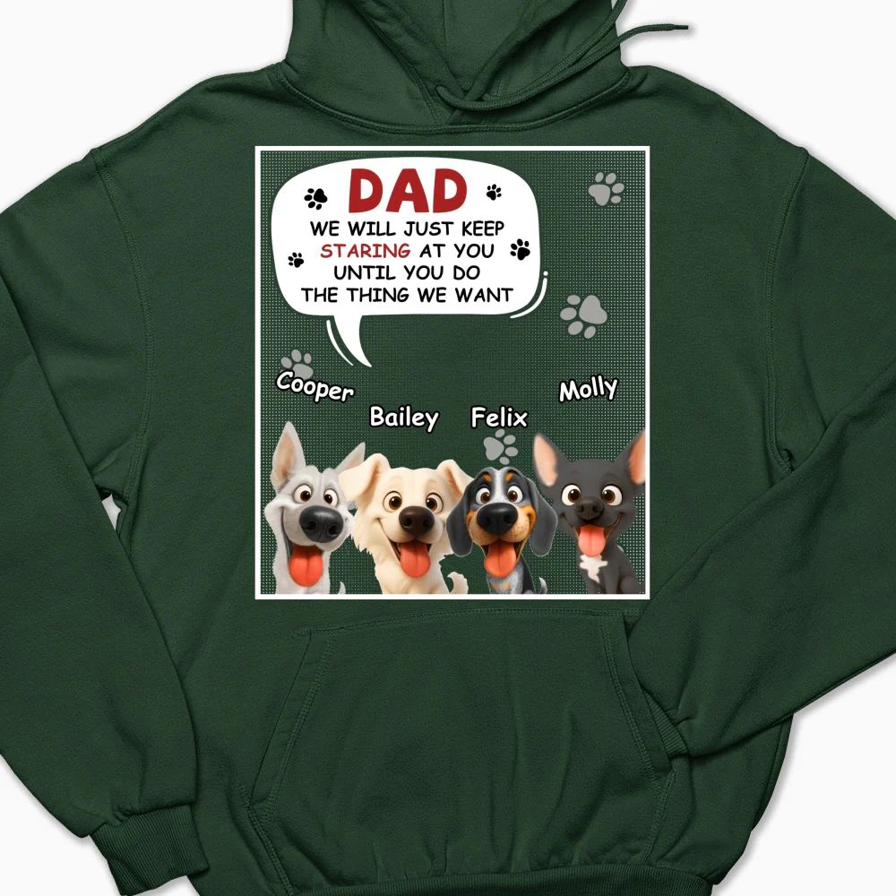 Staring At You Cartoon - Personalized Custom Hoodie - Image 8
