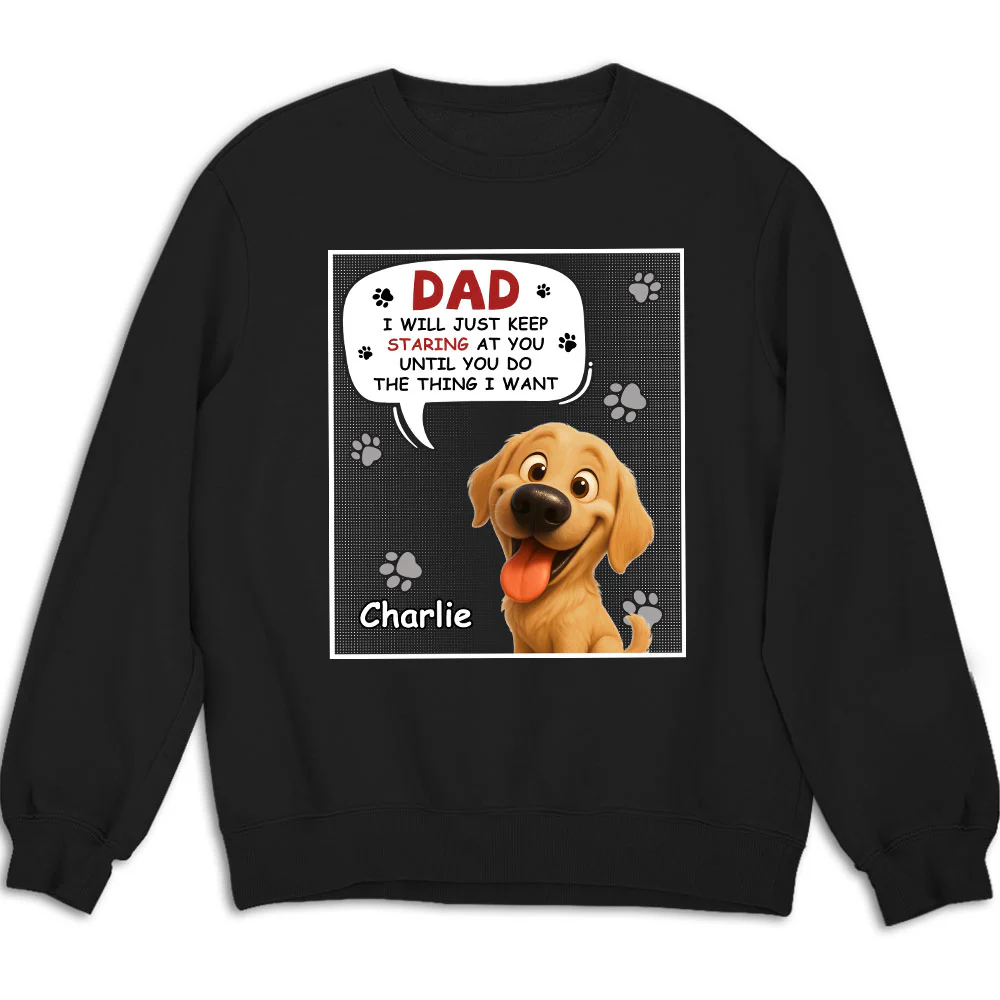 Staring At You Cartoon - Personalized Custom Sweatshirt