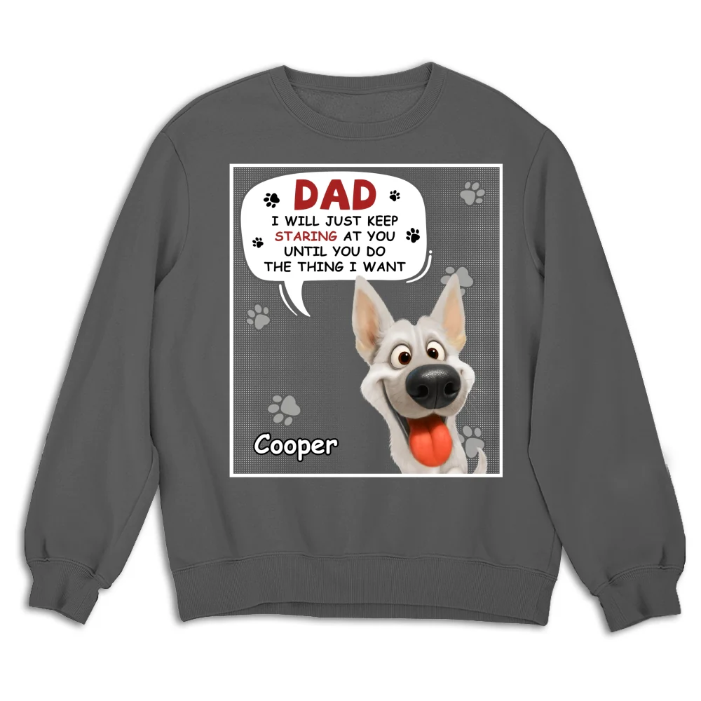 Staring At You Cartoon - Personalized Custom Sweatshirt - Image 6