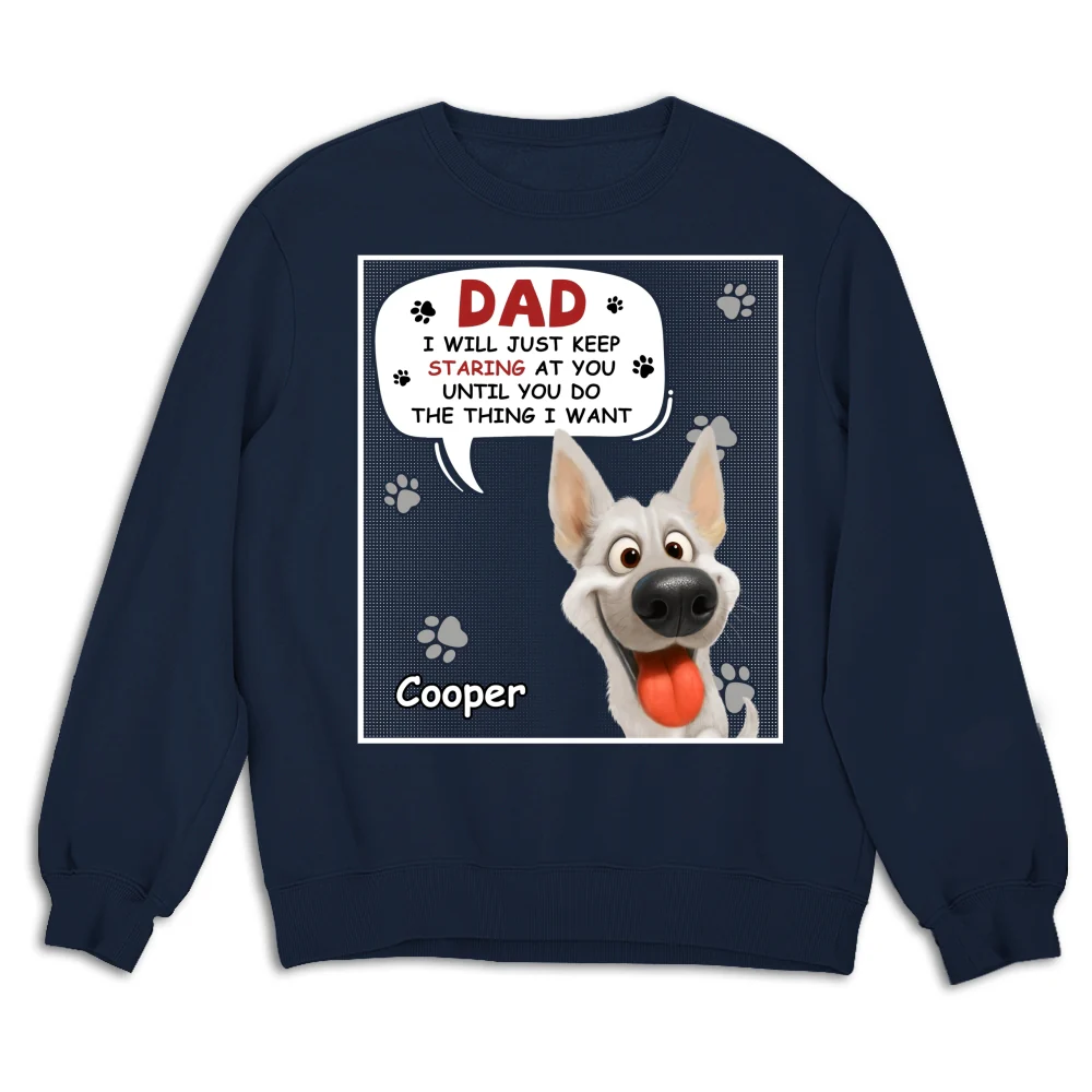 Staring At You Cartoon - Personalized Custom Sweatshirt - Image 7