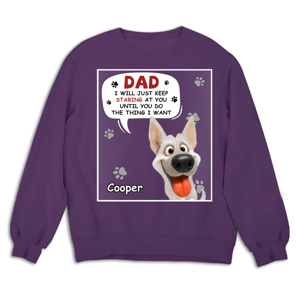 Staring At You Cartoon - Personalized Custom Sweatshirt - Image 8
