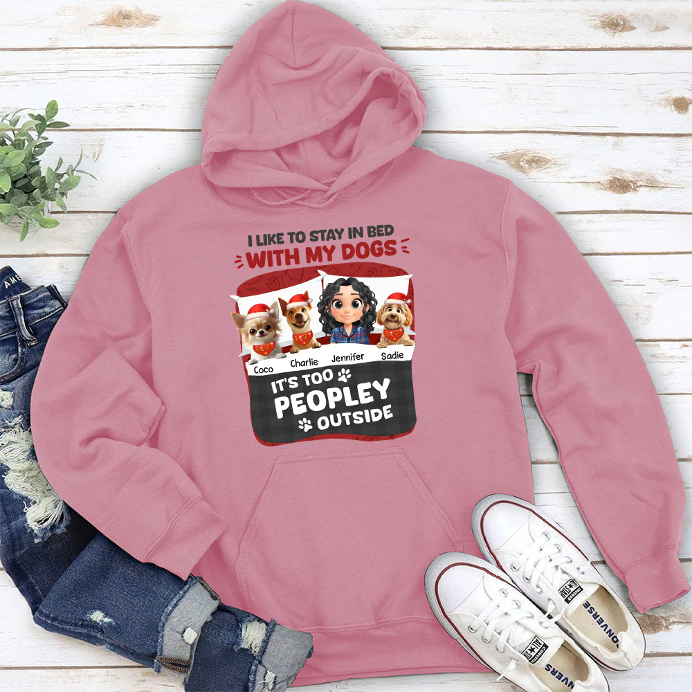 Stay Warm In Christmas Day - Personalized Custom Hoodie - Image 3