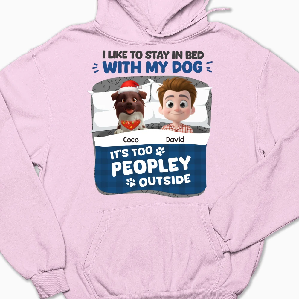 Stay Warm In Christmas Day - Personalized Custom Hoodie - Image 8