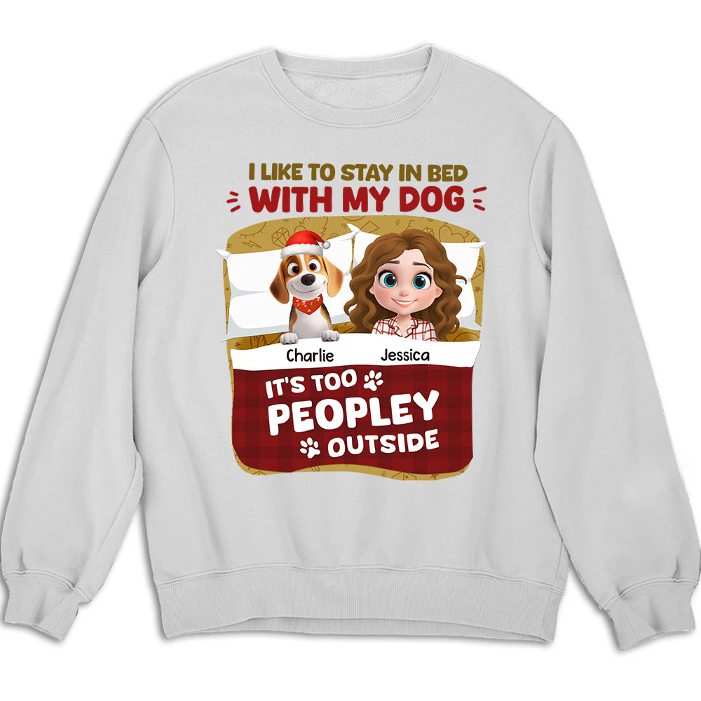 Stay Warm In Christmas Day - Personalized Custom Sweatshirt