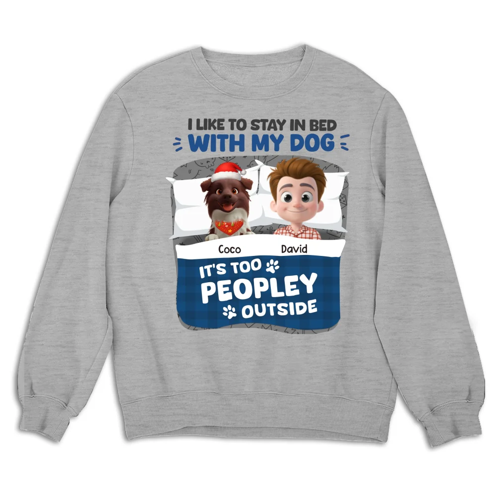 Stay Warm In Christmas Day - Personalized Custom Sweatshirt - Image 4