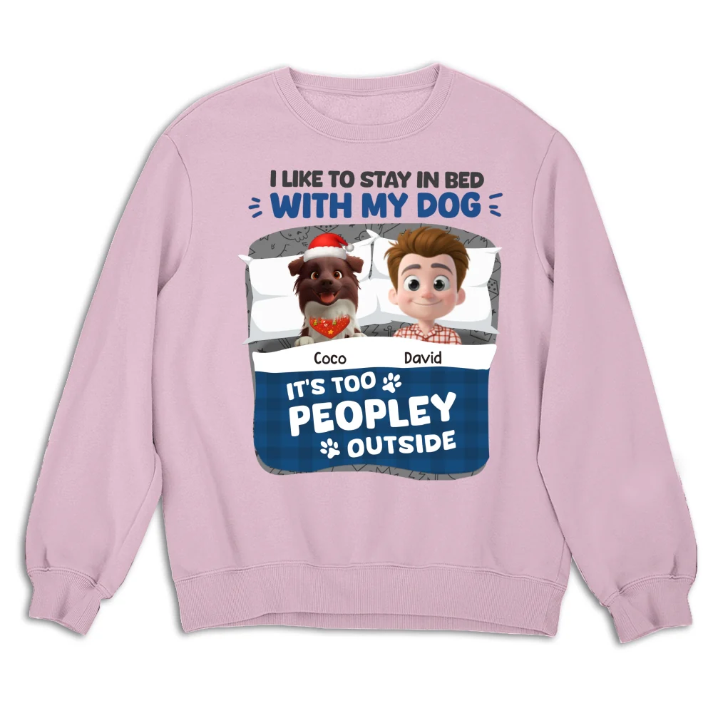 Stay Warm In Christmas Day - Personalized Custom Sweatshirt - Image 5