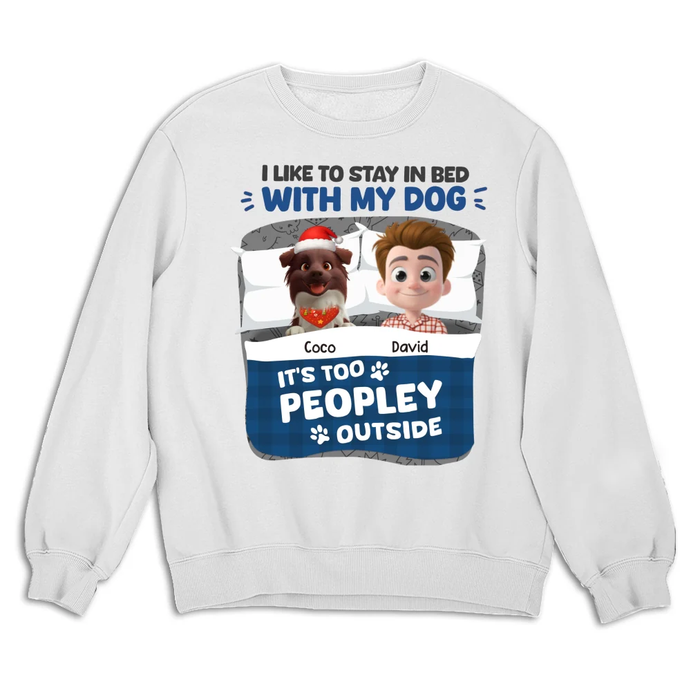 Stay Warm In Christmas Day - Personalized Custom Sweatshirt - Image 6