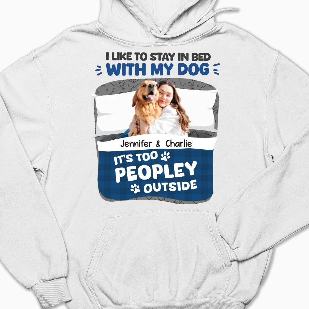 Stay Warm In Christmas Day Photo - Personalized Custom Hoodie - Image 5