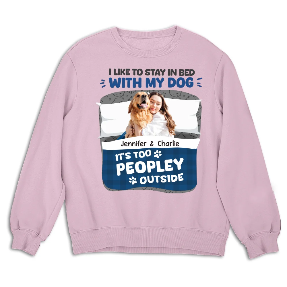 Stay Warm In Christmas Day Photo - Personalized Custom Sweatshirt - Image 5