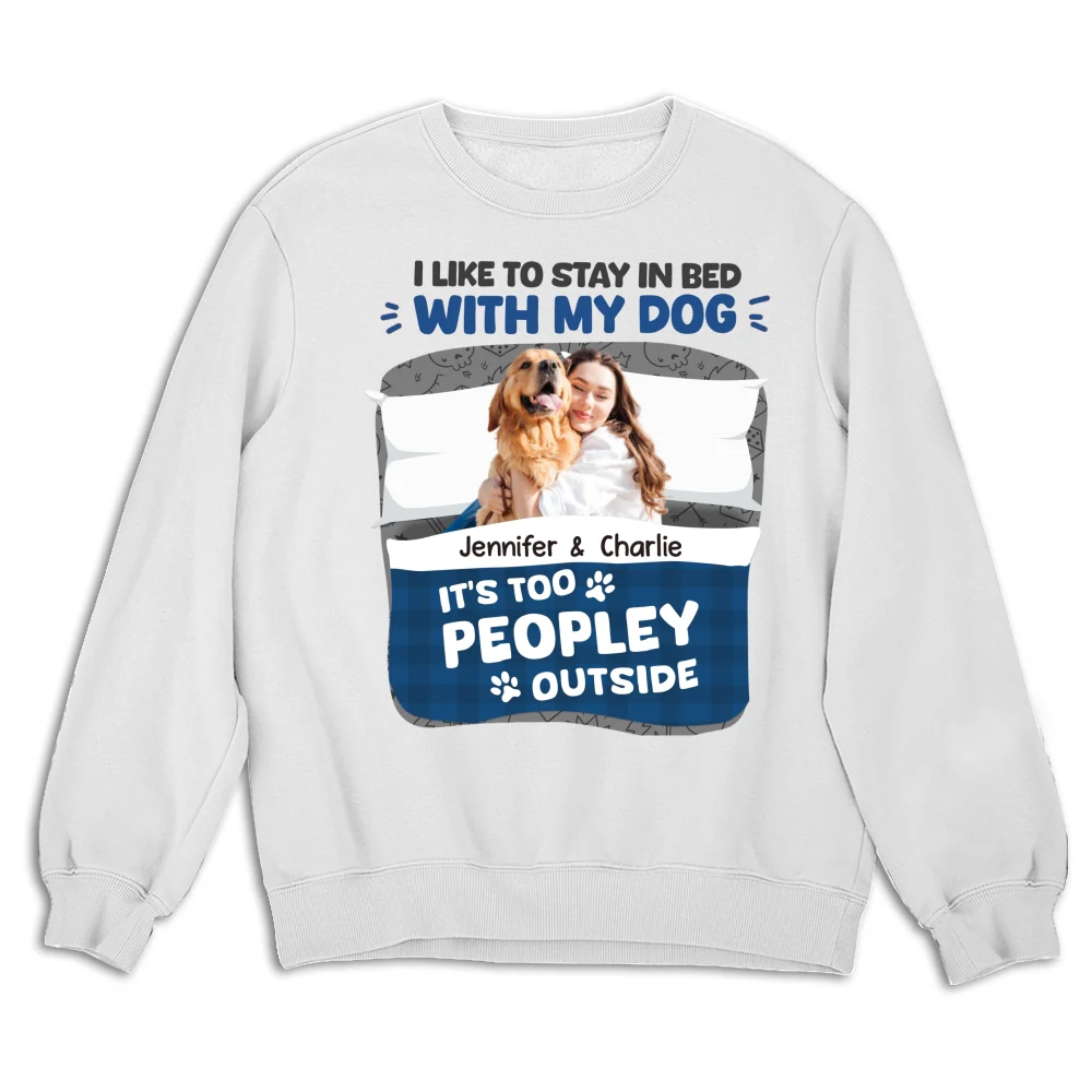 Stay Warm In Christmas Day Photo - Personalized Custom Sweatshirt - Image 6