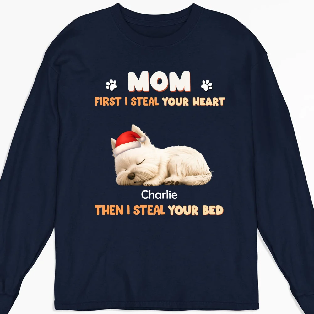 Steal Your Dog Parent Life - Personalized Custom Long Sleeve - Image 5