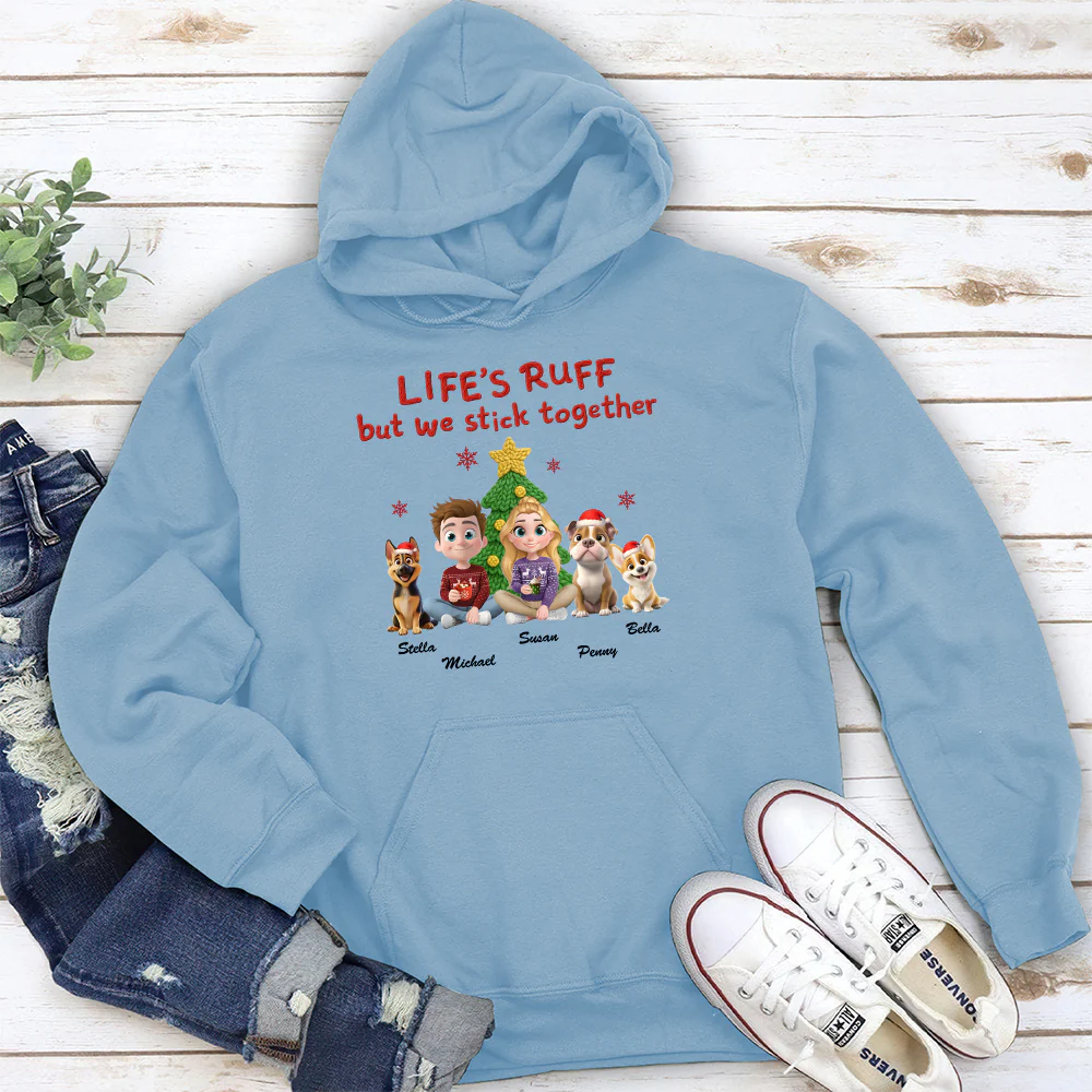 Stick Together Despite All - Personalized Custom Hoodie - Image 3