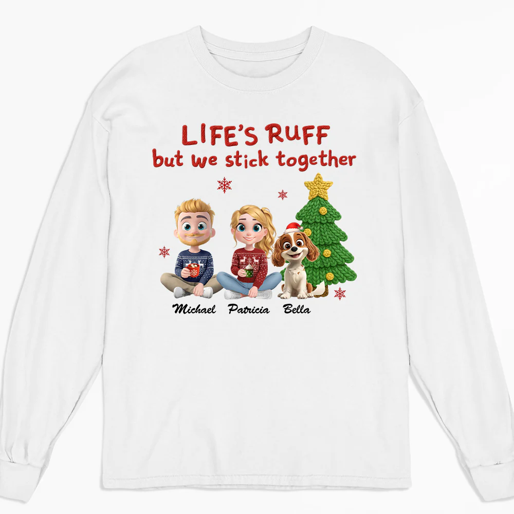 Stick Together Despite All - Personalized Custom Long Sleeve T-Shirt