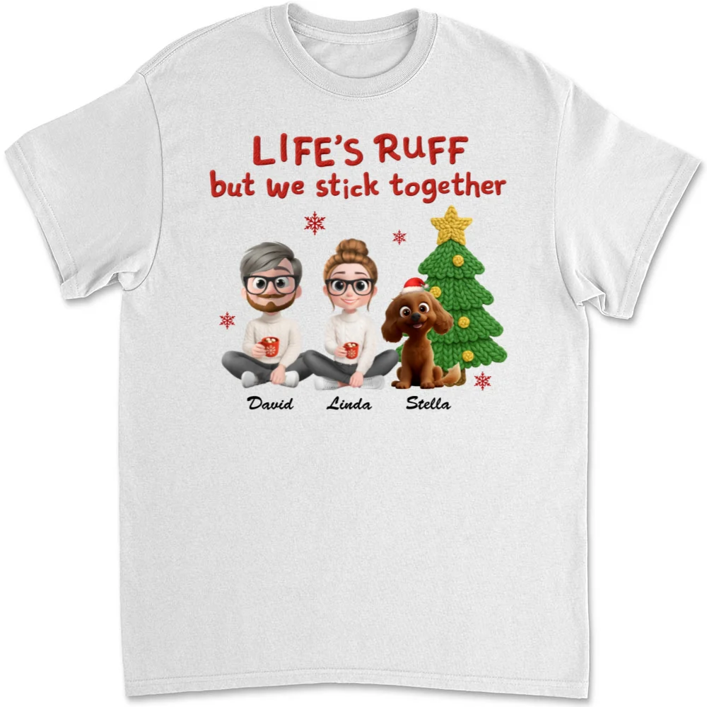 Stick Together Despite All - Personalized Custom Unisex T-Shirt - Image 5