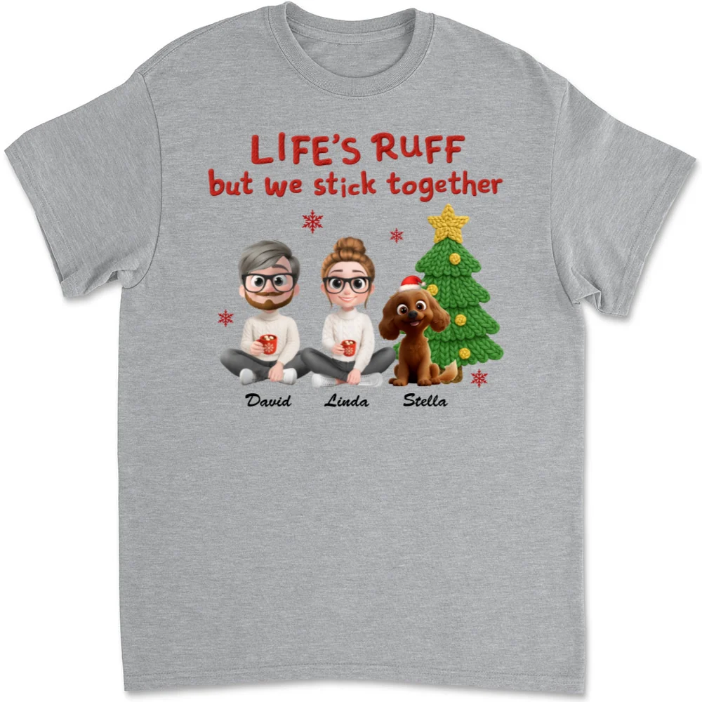 Stick Together Despite All - Personalized Custom Unisex T-Shirt - Image 6
