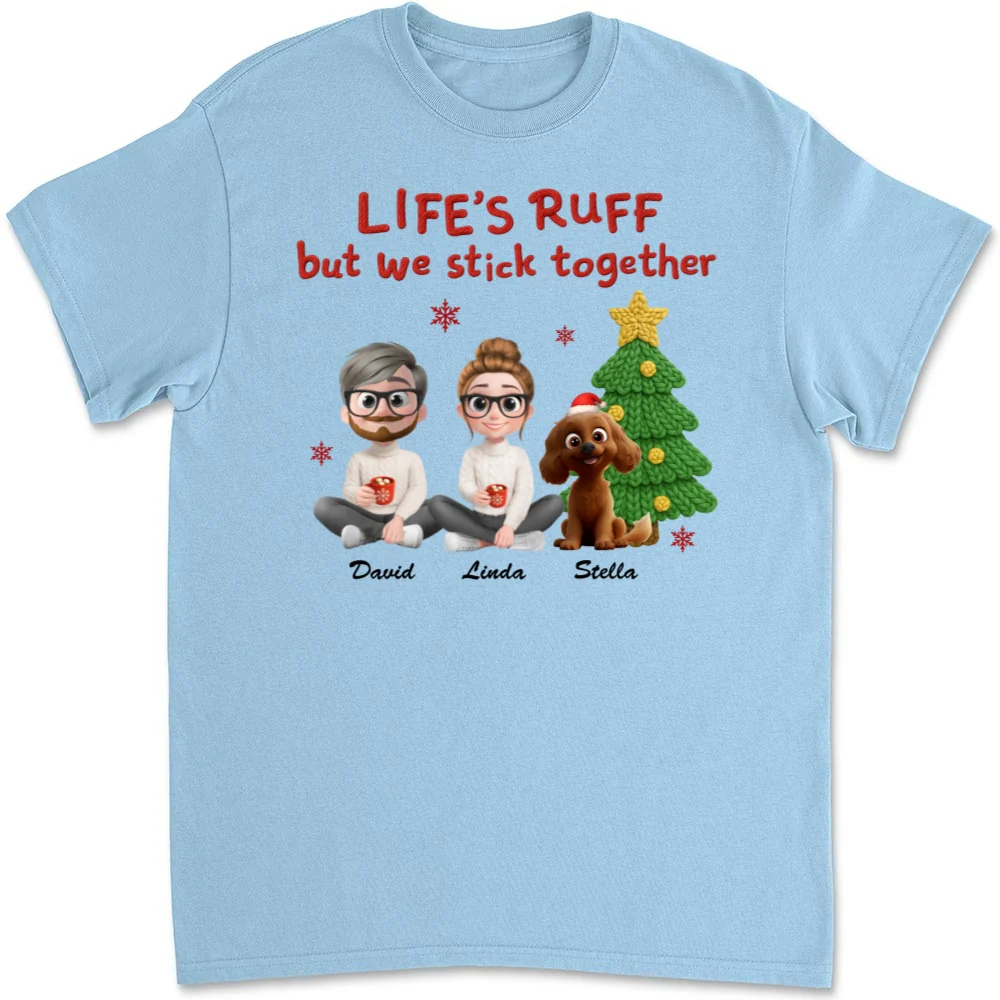 Stick Together Despite All - Personalized Custom Unisex T-Shirt - Image 7