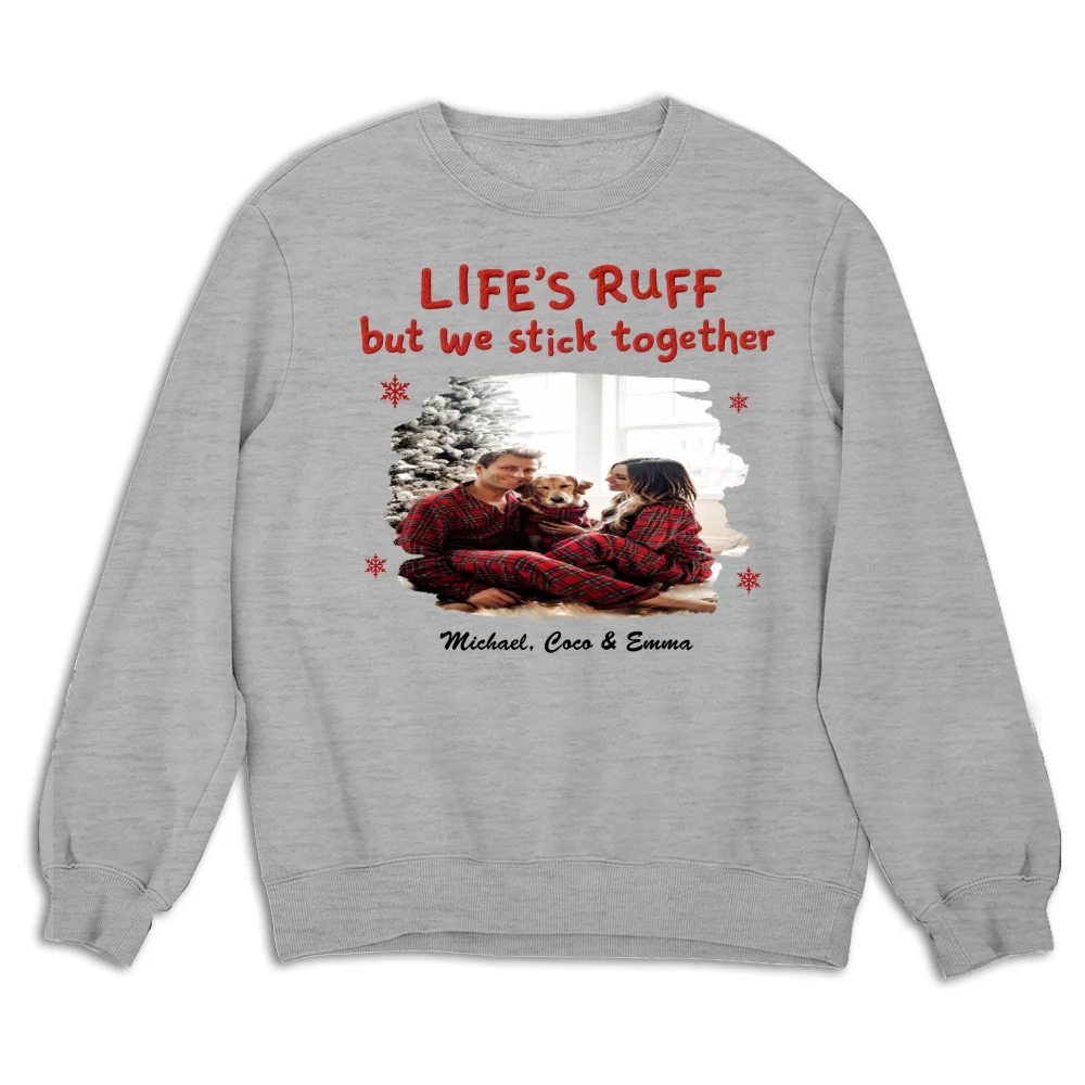 Stick Together Despite All Photo - Personalized Custom Sweatshirt - Image 6