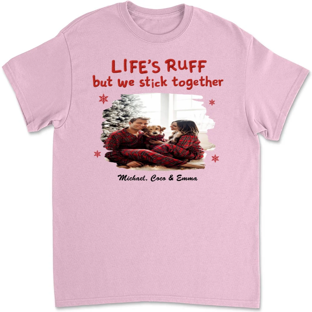 Stick Together Despite All Photo - Personalized Custom Unisex T-Shirt - Image 9
