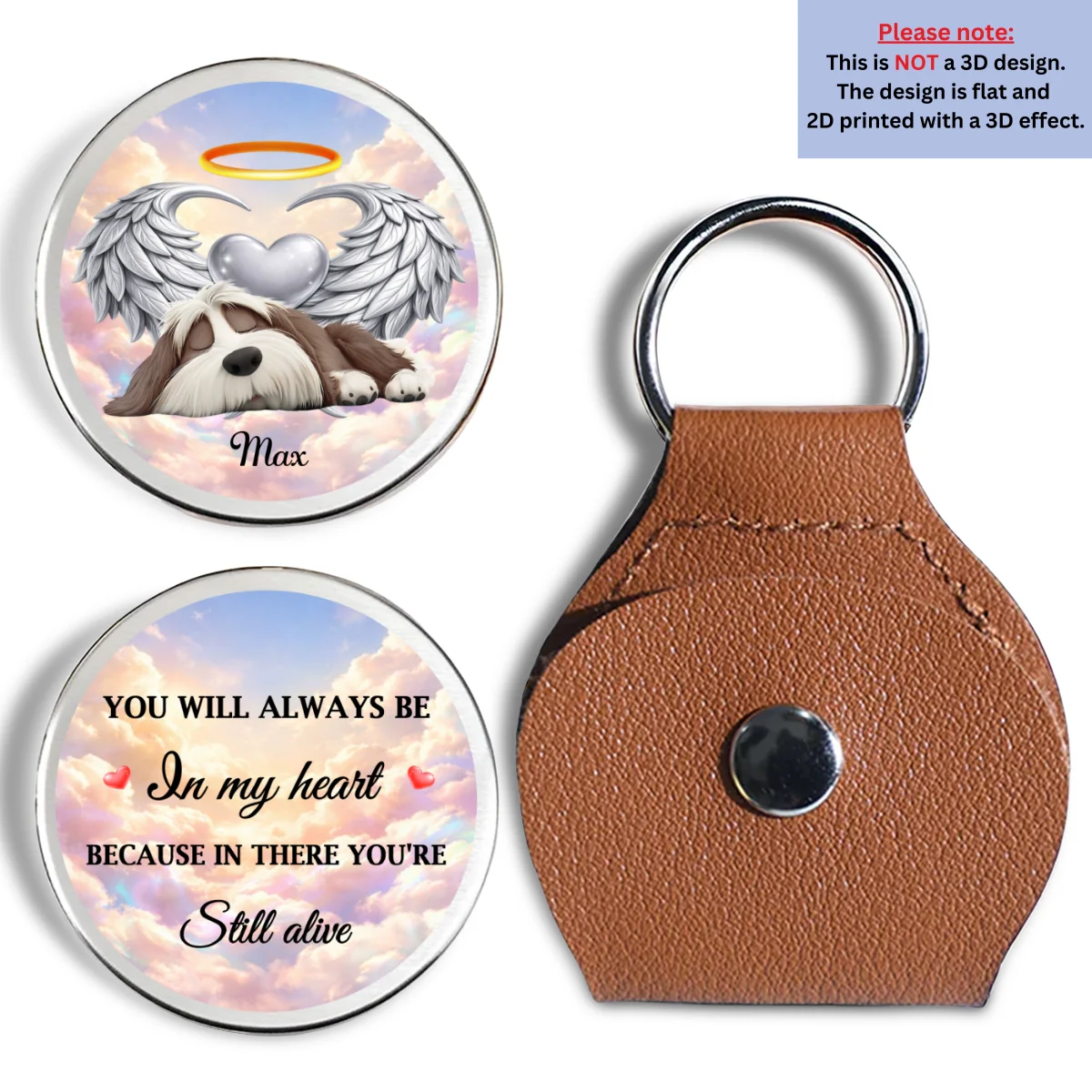 Still Alive - Personalized Custom 3D Effect Pocket Hug - Image 6