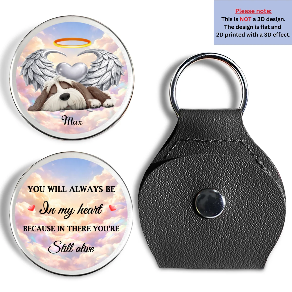 Still Alive - Personalized Custom 3D Effect Pocket Hug - Image 7