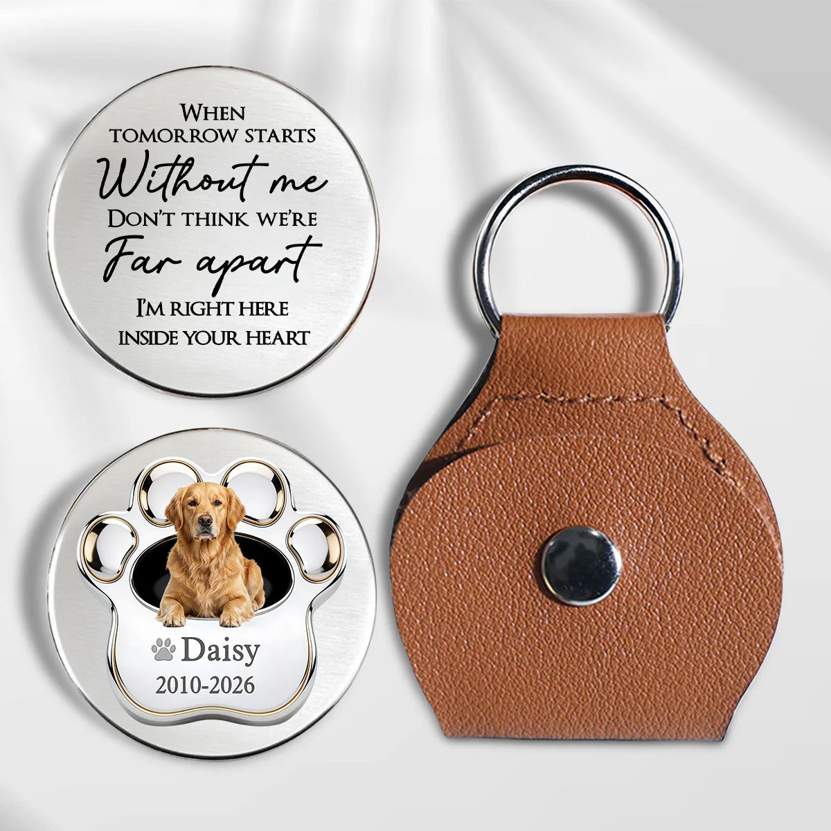 Still Here In Your Heart - Personalized Custom Pocket Hug - Image 2