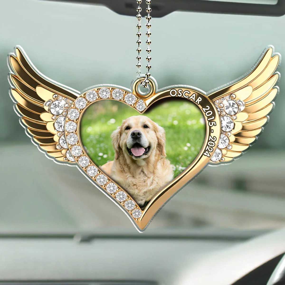 Still In My Heart - Personalized Custom Car Ornament
