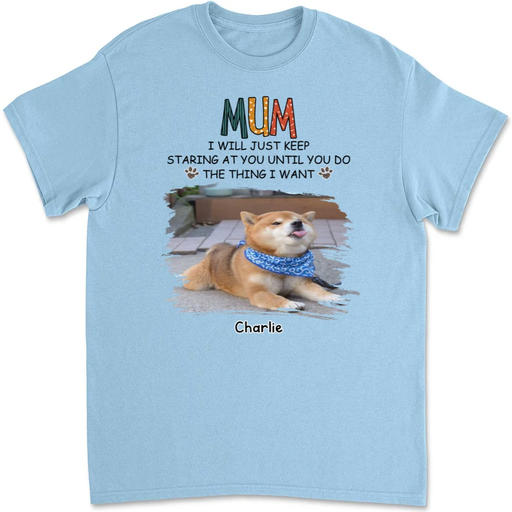 Storybook Dogs Keep Staring At You Photo - Personalized Custom Unisex T-Shirt - Image 7