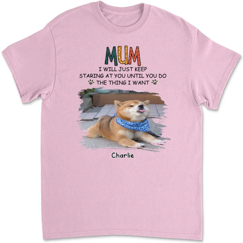 Storybook Dogs Keep Staring At You Photo - Personalized Custom Unisex T-Shirt - Image 8