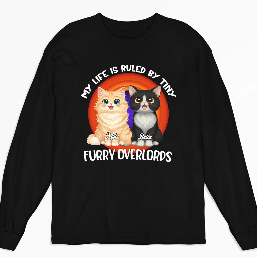 Storycat Rules Human - Personalized Custom Long Sleeve T-Shirt