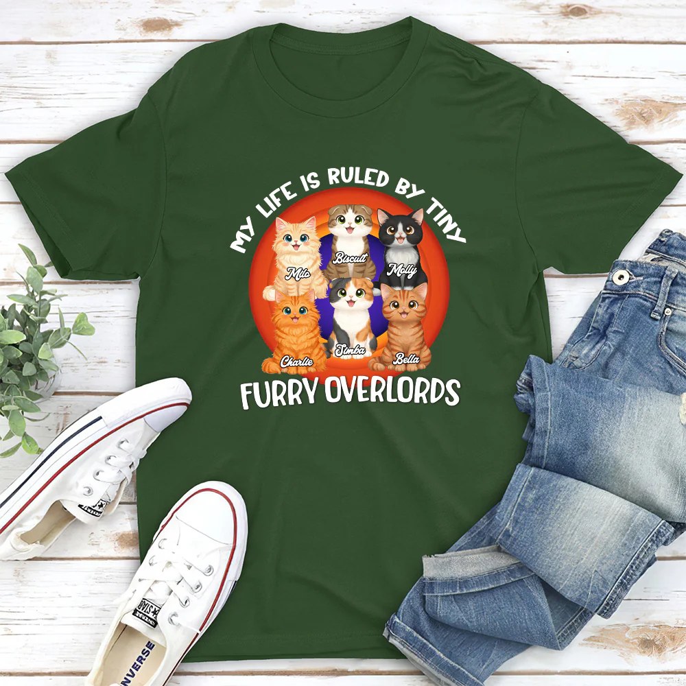 Storycat Rules Human - Personalized Custom Unisex T-Shirt - Image 3
