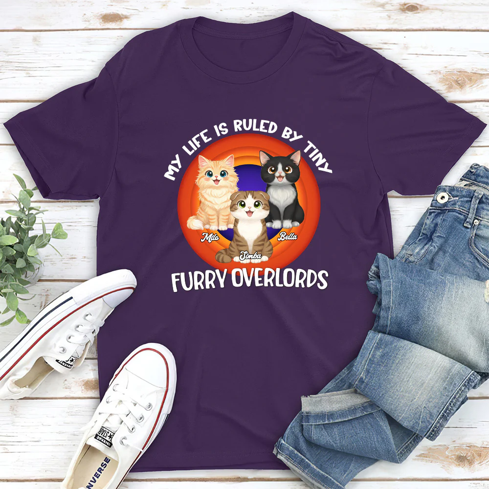 Storycat Rules Human - Personalized Custom Unisex T-Shirt - Image 4