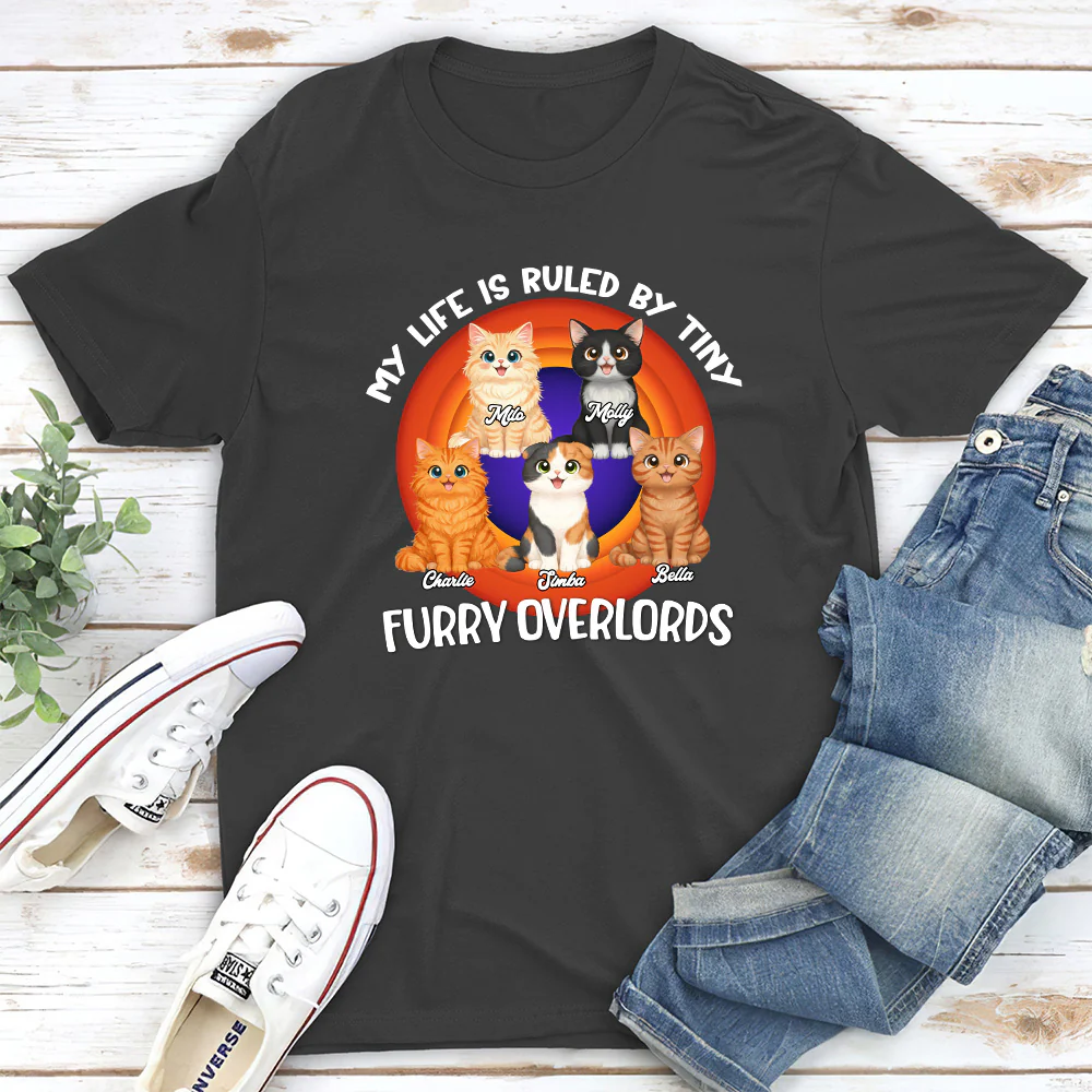 Storycat Rules Human - Personalized Custom Unisex T-Shirt - Image 5