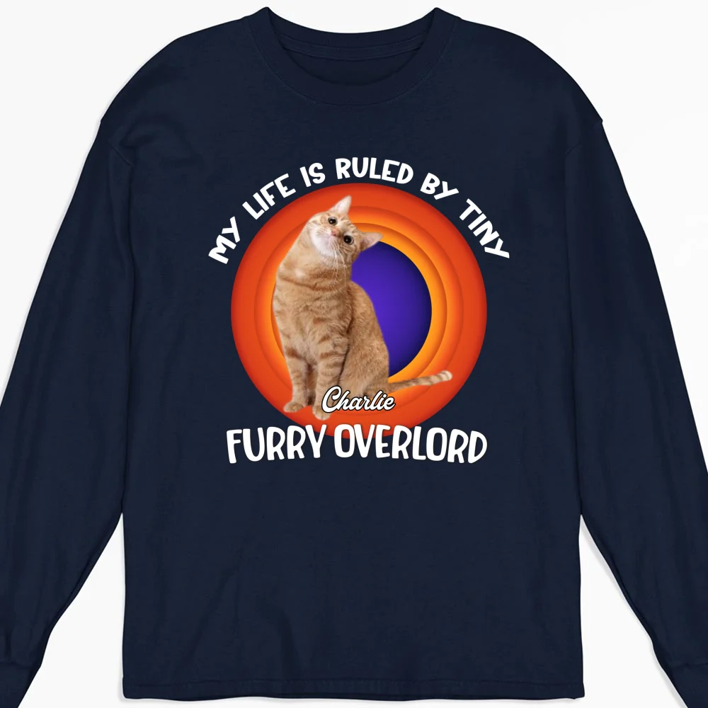 Storycat Rules Human Photo - Personalized Custom Long Sleeve T-Shirt - Image 6