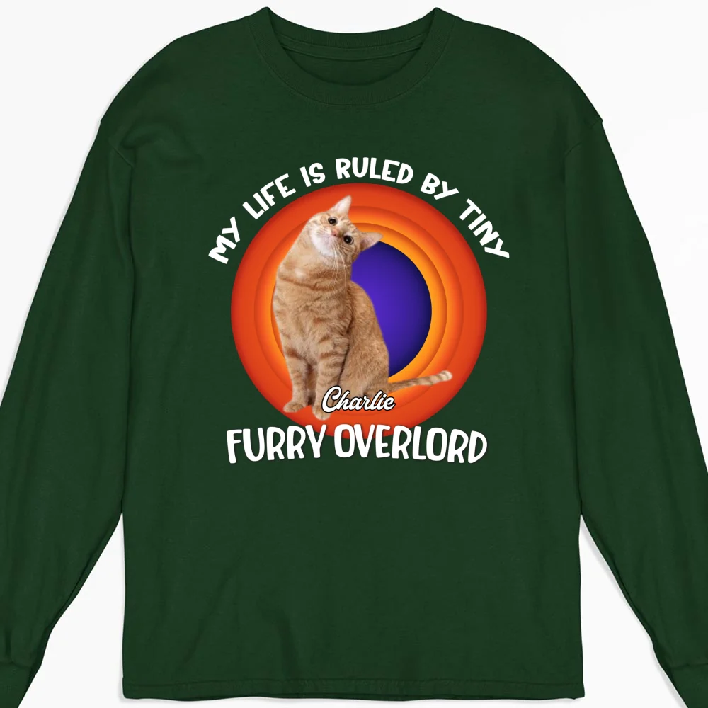 Storycat Rules Human Photo - Personalized Custom Long Sleeve T-Shirt - Image 7